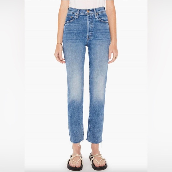 MOTHER Blue Ankle & Cropped Jeans - Picture 6 of 16
